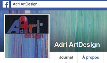 accès au facebook d'Adri art design